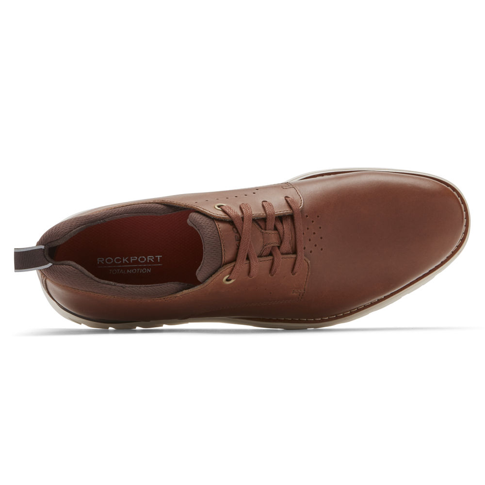 Rockport Oxfords Herre Brune - Total Motion Sport Plain Toe - HUPN29375